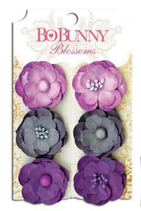 Scrapbooking  Blossom Plum Purple Pansy Paper Collections 12x12