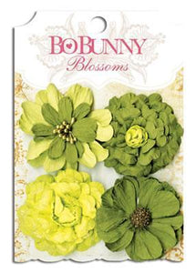 Scrapbooking  Blossoms Clover Zinnia Paper Collections 12x12