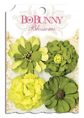 Scrapbooking  Blossoms Clover Zinnia Paper Collections 12x12