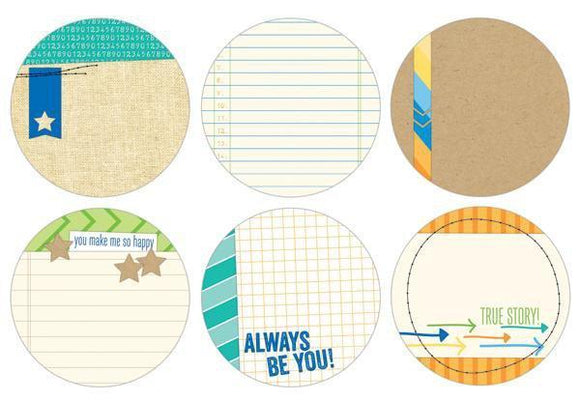 Scrapbooking  Cameron 3 inch Circles Paper Collections 12x12