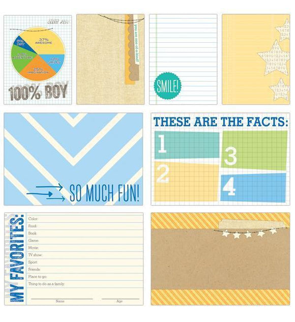 Scrapbooking  Cameron Large and Medium Journalling Tags Paper Collections 12x12