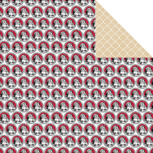 Scrapbooking  Candy Cane Lane Santa Paper 12x12 Paper Collections 12x12