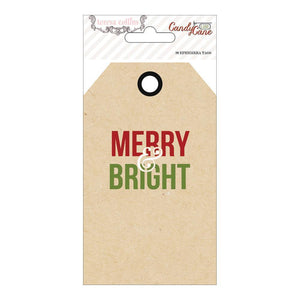 Scrapbooking  Candy Cane Lane Tag Pack Paper Collections 12x12
