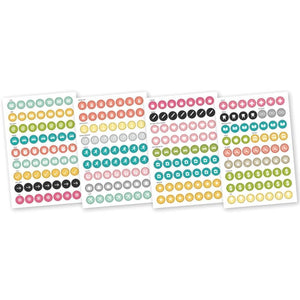 Scrapbooking  Carpe Diem Calendar Stickers Paper Collections 12x12
