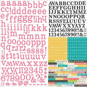 Scrapbooking  Carpe Diem Expression Cardstock Stickers 12x12 Paper Collections 12x12