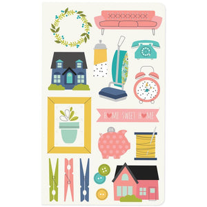Scrapbooking  Carpe Diem Home Doc-It Journal 24 Pages Domestic Bliss, Lined Paper Collections 12x12