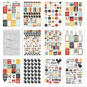 Scrapbooking  Carpe Diem Say Cheese III Stickers A5 12/Pkg Paper Collections 12x12