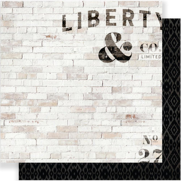 Scrapbooking  Ces't La Vie 12x12 Paper #4 Paper Collections 12x12