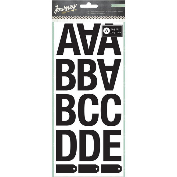 Scrapbooking  Chalkboard Alphabet, Up To 2.25 Paper Collections 12x12