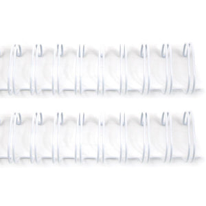 Scrapbooking  Cinch Binding Wires White 1 inch 2 Pk Paper Collections 12x12