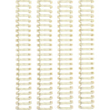 Scrapbooking  Cinch Wires 1" 4/Pkg Gold Paper Collections 12x12