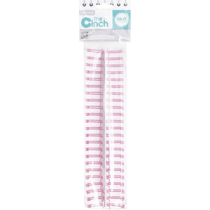 Scrapbooking  Cinch Wires .75" 2/Pkg Rose Paper Collections 12x12