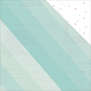 Scrapbooking  Citrus Bliss Bloom Paper 12x12 Paper Collections 12x12