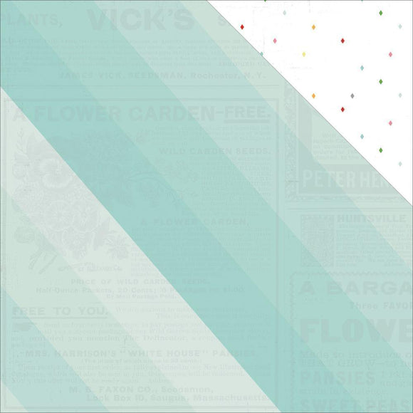 Scrapbooking  Citrus Bliss Bloom Paper 12x12 Paper Collections 12x12
