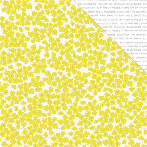 Scrapbooking  Citrus Bliss Seeds Paper 12x12 Paper Collections 12x12