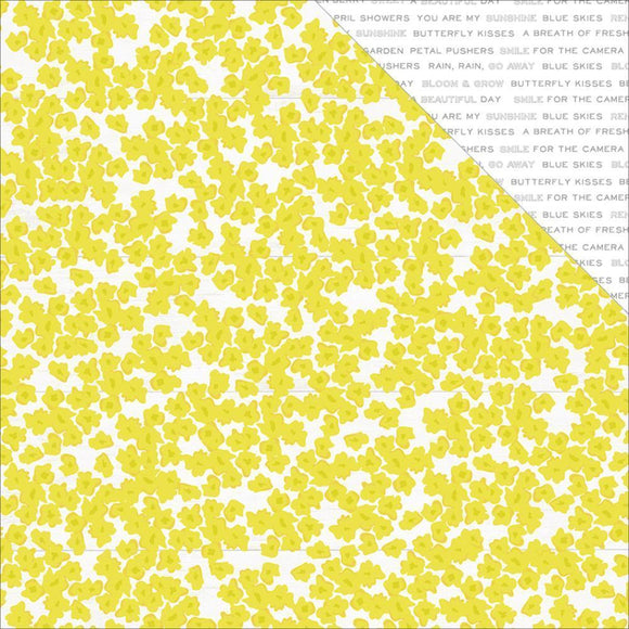 Scrapbooking  Citrus Bliss Seeds Paper 12x12 Paper Collections 12x12