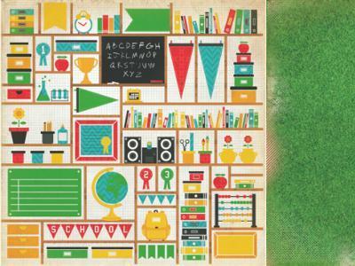 Scrapbooking  Class Act Achieve Paper Collections 12x12