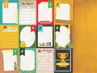 Scrapbooking  Class Act Superstar Paper Collections 12x12
