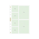 Scrapbooking  Color Crush A5 Photo Sleeve Pages 8/Pkg (Design A) Paper Collections 12x12