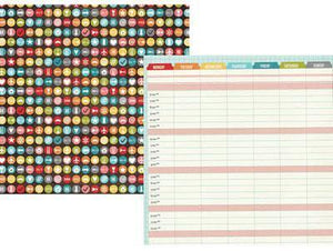 Scrapbooking  Daily Grind Day In Day Out Paper Paper Collections 12x12