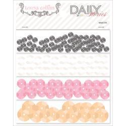 Scrapbooking  Daily Stories Sequins Mix Paper Collections 12x12