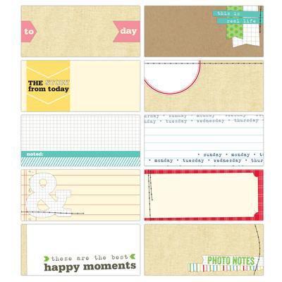 Scrapbooking  Day to Day Tiny Tags Paper Collections 12x12