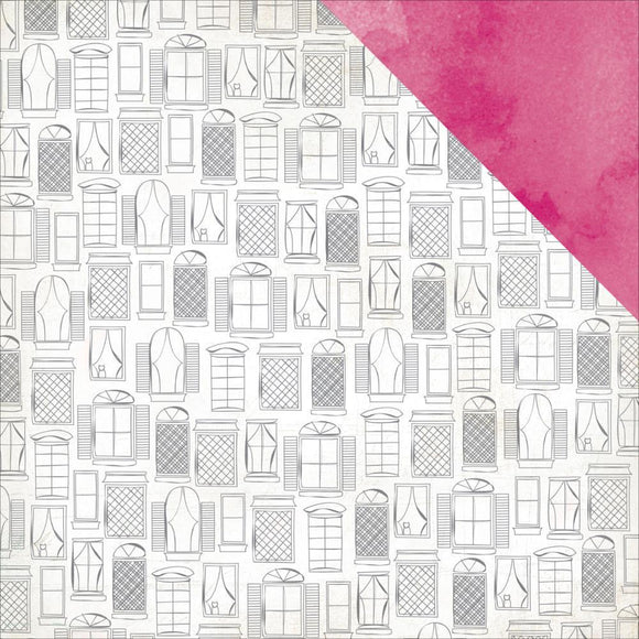 Scrapbooking  Dear Lizzy Documentary Fresh Start 12x12 Paper Paper Collections 12x12
