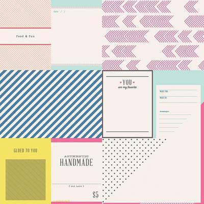 Scrapbooking  Dear Lizzy Polka Dot Party Magical Moments Paper Paper Collections 12x12