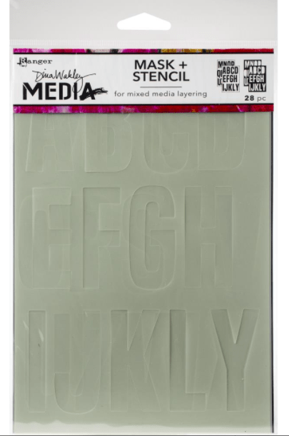 Scrapbooking  Dina Wakley Media Stencils + Masks 6