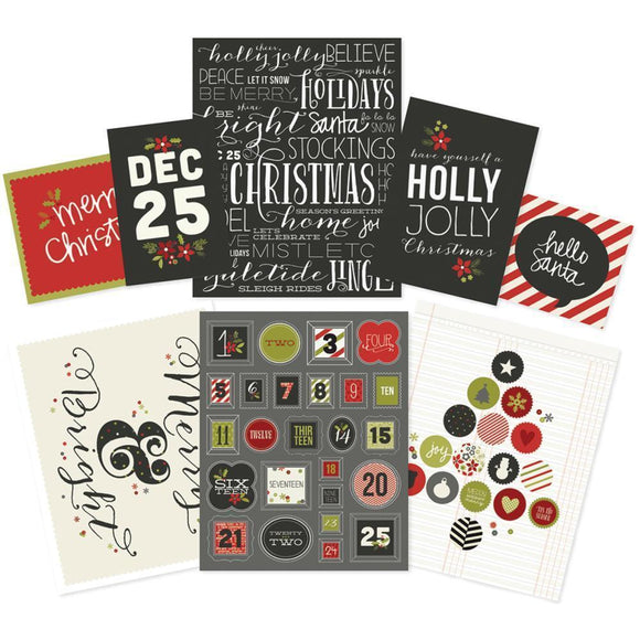 Scrapbooking  DIY Christmas Frameables Paper Collections 12x12