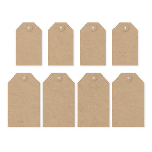 Scrapbooking  DIY Foundations Kraft Tags 8/Pkg Paper Collections 12x12