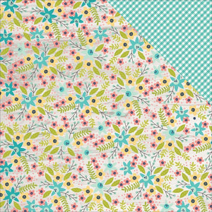 Scrapbooking  Domestic Bliss Double-Sided Cardstock 12"X12" - Work It Girl Paper Collections 12x12