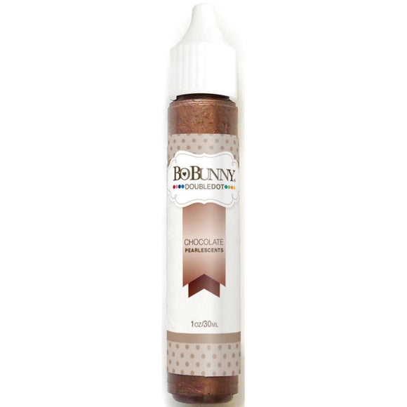 Scrapbooking  Double Dot Pearlescents Chocolate Acrylic Paint Tubes 1oz Paper Collections 12x12