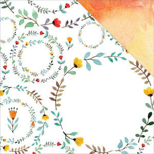 Scrapbooking  Dream in Color Drifting Paper 12x12 Paper Collections 12x12