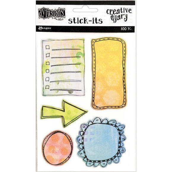 Scrapbooking  Dyan Reaveley's Dylusions Creative Dyary Stick Its Paper Collections 12x12