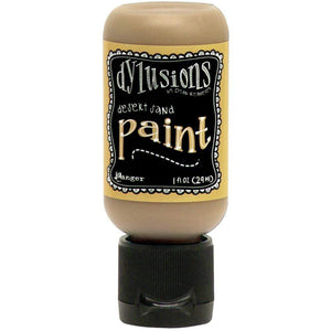 Scrapbooking  Dylusions Acrylic Paint 1oz - Desert Sand Paper Collections 12x12