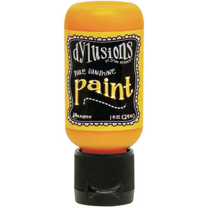 Scrapbooking  Dylusions Acrylic Paint 1oz - Pure Sunshine Paper Collections 12x12