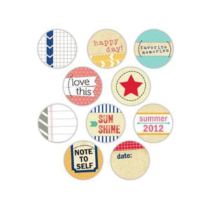 Scrapbooking  Elles Studio Summer Lovin Tidbits Paper Collections 12x12