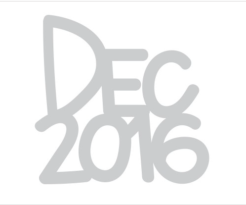 Scrapbooking  Elles Studio - Tis the Season White Acrylic Dec 2016 Paper Collections 12x12