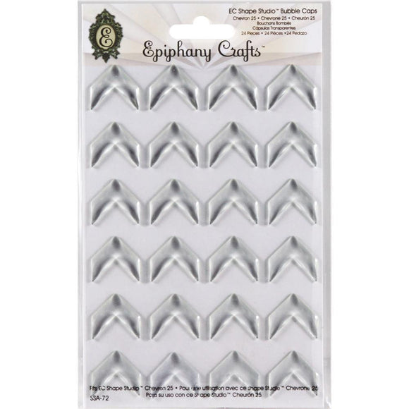Scrapbooking  Epiphany Chevron Epoxy Bubble Caps Paper Collections 12x12