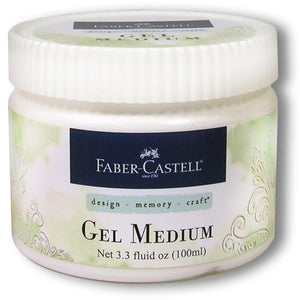 Scrapbooking  Faber Castell Mixed Media Gel Medium 100ml Paper Collections 12x12