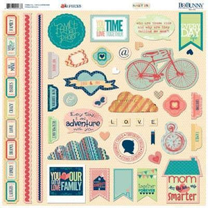 Scrapbooking  Family Is 12x12 Chipboard Paper Collections 12x12