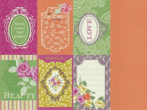 Scrapbooking  Flora Delight Reflections Paper Collections 12x12
