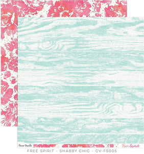 Scrapbooking  Free Spirit Shabby Chic Paper 12x12 Paper Collections 12x12
