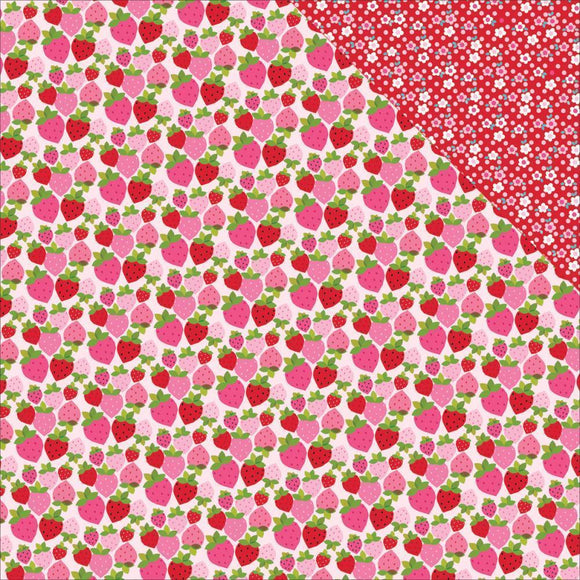 Scrapbooking  Fresh Market Freshly Picked Paper 12x12 Paper Collections 12x12