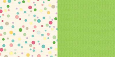 Scrapbooking  Girl Land Bubbly Paper Collections 12x12