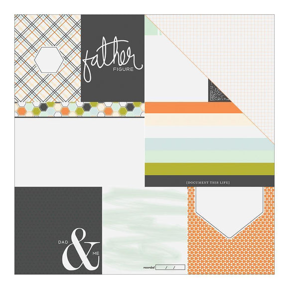 Scrapbooking  Good Fellows So Strong Paper 12x12 Paper Collections 12x12