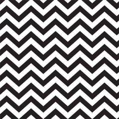 Scrapbooking  Hambly Screen Prints Black Chevron Paper Collections 12x12