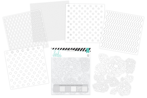 Scrapbooking  Heidi Swapp Lace Paper 6x6 inch Paper Collections 12x12
