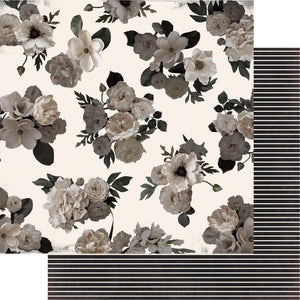 Scrapbooking  Heidi Swapp Magnolia Jane Double-Sided Cardstock 12"X12" Secret Garden Paper Collections 12x12
